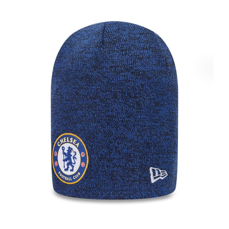 Gorras New Era Beanies Azules - Chelsea FC Reversible Skull 72638HJVZ